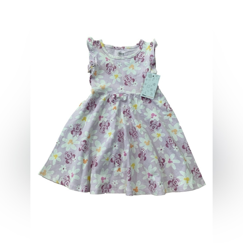 Jumping Beans NWT Size 2T Disney's Minnie Mouse Flutter Sleeve Dress